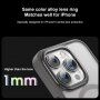 MOMAX Прозрачен калъф с MagSafe за iPhone 15 - сив