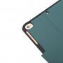 Калъф от PU кожа със стойка и място за Apple Pencil за iPad mini 4 / 5 - петролносиньо