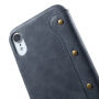 Флип калъф за iPhone XR - сива