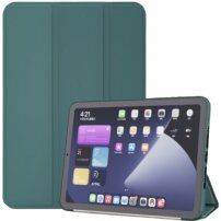 Матов калъф със стойка за iPad mini 6 / mini 7 - петролено сив