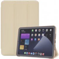 Матов калъф със стойка за iPad mini 6 / mini 7 - златно