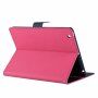 GOOSPERY калъф с полирано покритие за iPad 2 / 3 / 4 - цвят фуксия