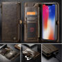 CASEME 2в1сваляем калъф за iPhone XS Max - кафява