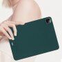 Матов калъф от мека пластмаса за iPad 10.2" (2019-2021) - петролносин