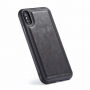2в1 сваляем калъф с каишка за iPhone XS Max - черна