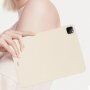 Матов калъф от мека пластмаса за iPad Air 3 (2019) / Pro 10.5" - бежов