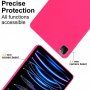 Матов калъф от мека пластмаса за iPad mini 6 / mini 7 - неоноворозов