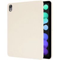 Матов калъф от мека пластмаса за iPad mini 6 / mini 7 - бежов