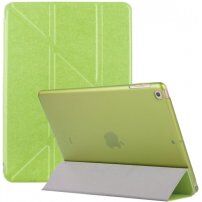 Копринен калъф с стойка оригами за iPad mini 4 / 5 - зелен