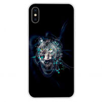 Мек кейс за iPhone XS Max - вълк