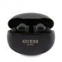 Guess True Wireless Metallic Finish безжични слушалки за устройства Apple - черна