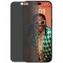 PanzerGlass Privacy закалено стъкло Anti-Spy за iPhone 15 Pro Max