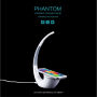 NILLKIN Phantom безжично Qi зарядно с LED лампичка за iPhone - бяла