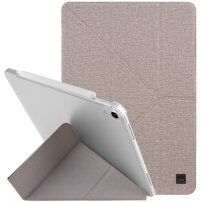 UNIQ Yorker Kanvas Plus калъф със оригами стойка за iPad Air 4 (2020) / Air 5 (2022) / Pro 11" (2018) - бежов