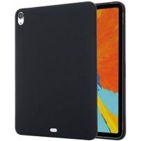 Матирана силиконова калъф за iPad Air 4 (2020) / Air 5 (2022) / Pro 11" (2018) - черен