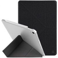 UNIQ Yorker Kanvas Plus калъф със оригами стойка за iPad Air 4 (2020) / Air 5 (2022) / Pro 11" (2018) - черен