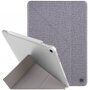 UNIQ Yorker Kanvas Plus калъф със оригами стойка за iPad Air 4 (2020) / Air 5 (2022) / Pro 11" (2018) - сив
