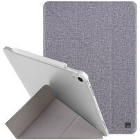 UNIQ Yorker Kanvas Plus калъф със оригами стойка за iPad Air 4 (2020) / Air 5 (2022) / Pro 11" (2018) - сив