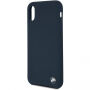 BMW Silicone Hard Case кейс за iPhone X / XS - морски синя