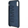 BMW Silicone Hard Case кейс за iPhone X / XS - морски синя