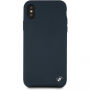 BMW Silicone Hard Case кейс за iPhone X / XS - морски синя