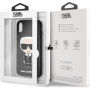 Karl Lagerfeld Ikonik TPU калъф за iPhone X / XS - черна