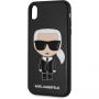 Karl Lagerfeld Ikonik TPU калъф за iPhone XR - черна