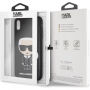 Karl Lagerfeld Ikonik TPU калъф за iPhone XS Max - черна