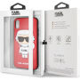 Karl Lagerfeld Space Cosmonaut case кейс за iPhone XR - червена