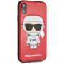 Karl Lagerfeld Space Cosmonaut case кейс за iPhone XR - червена