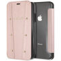 Guess Kaia Book case калъф за iPhone XR - златно розово