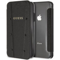 Guess Kaia Book case калъф за iPhone XR - черна