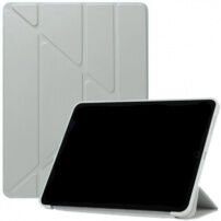 Калъф със оригами стойка за iPad Air 4 (2020) / Air 5 (2022) / Pro 11" (2018) - сиво