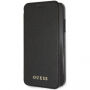 Guess PU Leather Book Case Iridescent калъф за iPhone XR - черна