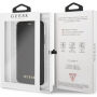 Guess PU Leather Book Case Iridescent калъф за iPhone XR - черна