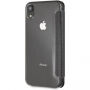 Guess PU Leather Book Case Iridescent калъф за iPhone XR - черна