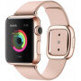 Елегантна каишка с катарама за Apple Watch Ultra 49mm / 46mm / 45mm / 44mm / 42mm - розова