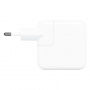 Оригинален захранващ адаптер Apple 30W с USB-C порт за iPhone / iPad / MacBook - бял