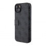 Guess 4G Metal Logo сгъваем калъф за iPhone 15 Plus - сиво