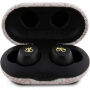 Guess True Wireless 4G Metal Logo безжични слушалки - розова