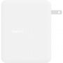 BELKIN BoostCharge Pro 4-портово зарядно устройство PD 140W - 3 бр. USB-C / USB-A с UK, EU, US адаптери за iPhone / iPad / MacBook - бял