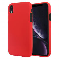 MERCURY GOOSPERY Liquid силиконов кейс за iPhone XR - червена