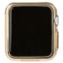 BASEUS изключително тънък гумен калъф за Apple Watch 42mm (ширина 0,65mm) - прозрачно златно