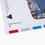 Магнитна сервизна подложка за ремонт на iPhone 12 mini - бял