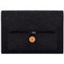 Многофункционален филцов калъф за iPad до 11" / MacBook до 12" - черна