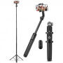 Spigen S560W Tripod Bluetooth селфи пръчка за iPhone - черна