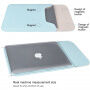 Елегантен калъф за iPad до 11" / MacBook до 12" - светлосиня