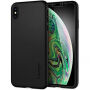 Spigen Thin Fit 360 кейс за iPhone XS Max - черна