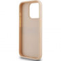 DKNY Repeat Pattern Tonal Stripe калъф за iPhone 15 Pro - розов