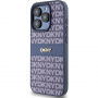 DKNY Repeat Pattern Tonal Stripe калъф за iPhone 14 Pro Max - тъмносин